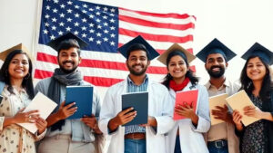 Divergent Trends in U.S. College Admissions: Surge in Indian American Applicants Alongside 15% Drop in Students Residing in India