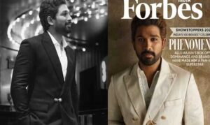 ఫోర్బ్స్ కవర్ పేజీపై అల్లు అర్జున్ .. ఐకాన్ స్టార్ ఖాతాలో మరో అరుదైన ఘనత!