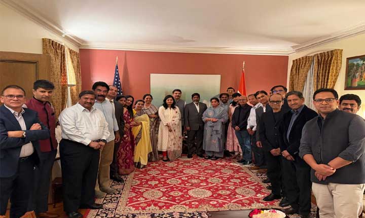 Consul General Of India In San Francisco Hosts Dinner Honouring Telangana Deputy Chief Minister Bhatti Vikramarka Mallu 