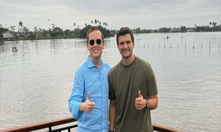 Us Presidents Son In Law Michael Boulos Visits Keralas Alappuzha For Houseboat Tour 
