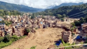 Devastating Flash Floods Wipe Out Villages Along Nepal-Tibet Border, Leaving Over 165 Dead and Hundreds Missing
