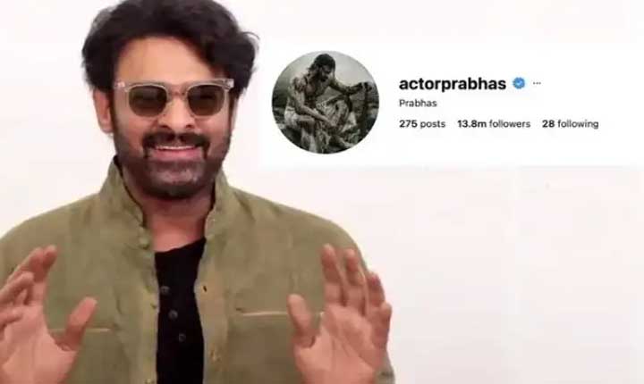 Prabhas Changes Instagram Display Picture After Seven Years To Promote Upcoming Film Fauzi 
