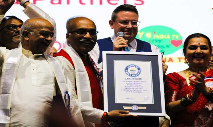 Siliconandhra Celebrates Silver Jubilee With Three Guinness World Records In The Usa 