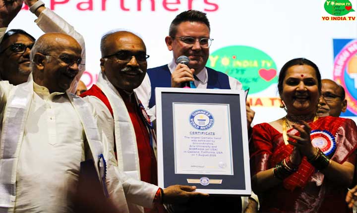 Siliconandhra Marks 25th Anniversary With Three Guinness World Records At Oakland Arena 