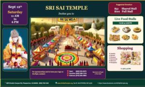 Sri Sai Temple 3rd Annual Sai Mela Celebration Overview