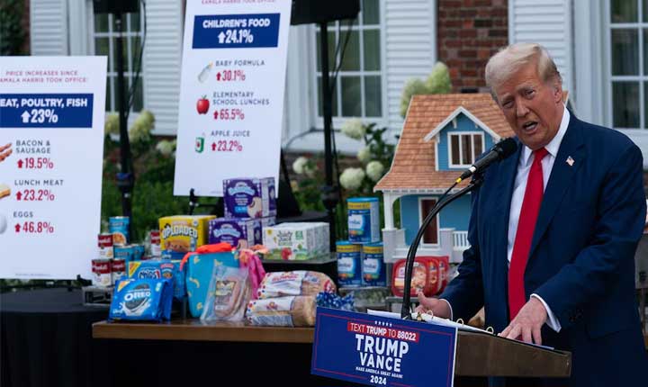 Donald Trumps Economic Stunt And Rising Grocery Prices Pose A Political Risk For Republicans 