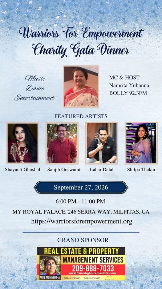 Warriors For Empowerment Announces Charity Gala Dinner Featuring Music Dance And Entertainment 