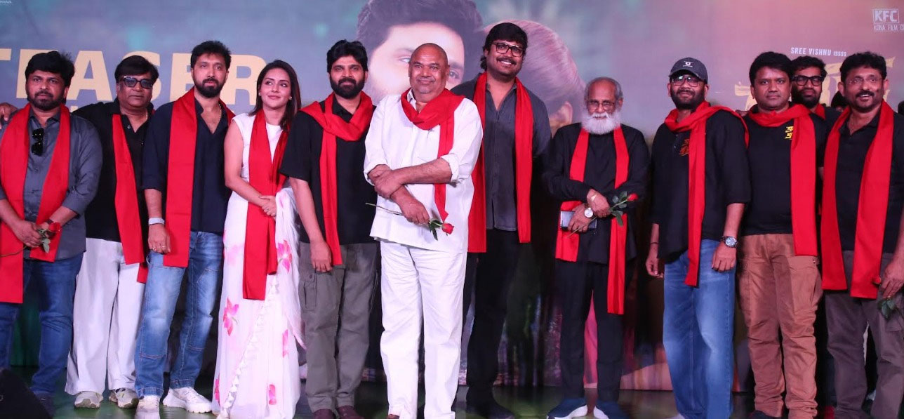 Sree Vishnus Comrade Kalyan Teaser Launch A Blend Of Humor And Revolution Directed By Janakiram Marella Releasing On October 9 
