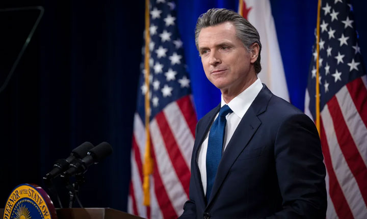 California Governor Gavin Newsom Signs Landmark Legislation To Protect Midterm Elections 
