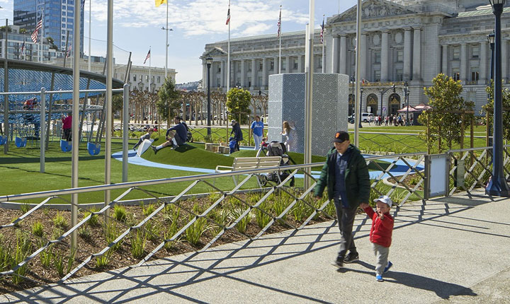 San Francisco Prepares For Annual El Grito Celebration At Civic Center Plaza 