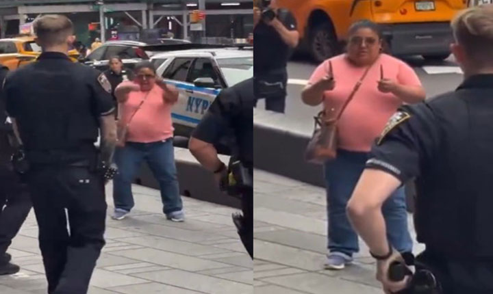One Dead And Another Injured After Random Stabbing Spree In Times Square Suspect Fatally Shot By Police 