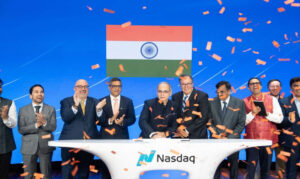 Indian Ambassador Vinay Kwatra Rings Nasdaq Opening Bell to Highlight India-US Economic Ties