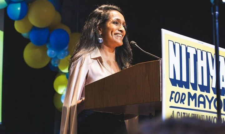 Nithya Raman Leads Mayor Karen Bass In New Uc Berkeley Poll For Los Angeles Mayoral Race 