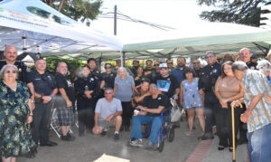 SJPD Officers Join Plata Arroyo Neighborhood Association for First Responders Appreciation BBQ