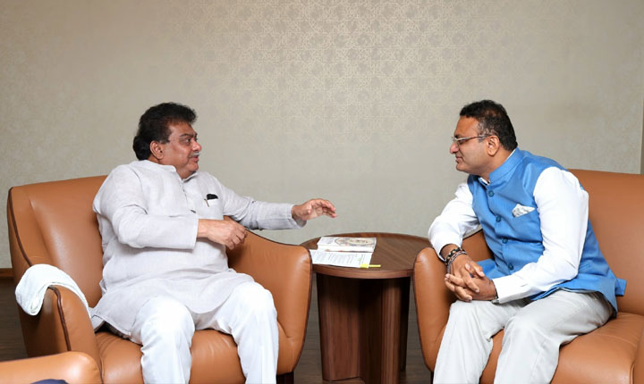 Indian Diplomats Meet Karnataka Minister M B Patil To Discuss Global Investment And Infrastructure 