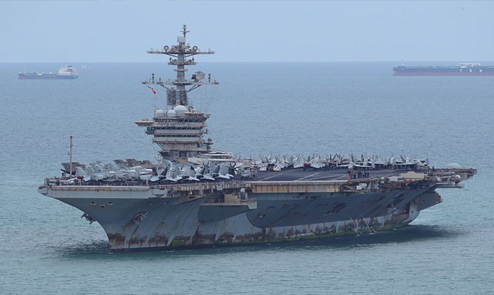 Us Aircraft Carrier Uss Abraham Lincoln Returns To Thailand Sparking Local Concerns And Economic Hopes 