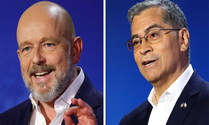 Xavier Becerra And Steve Hilton Face Off In California Gubernatorial General Election 