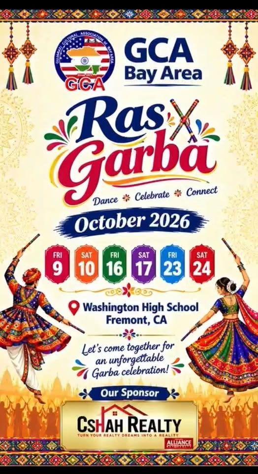 Gca Bay Area Presents Ras Garba 2026 