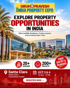 Gruhapravesh India Property Expo to Be Held at Santa Clara Convention Center