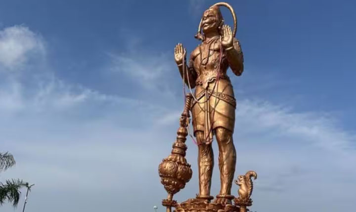 90 Foot Hanuman Statue In Texas Sparks Political Controversy Amid Us Midterms 