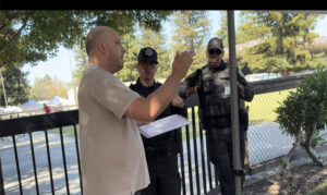 Mayoral Candidates Clash at Santa Clara Festival as Police Uphold First Amendment Rights