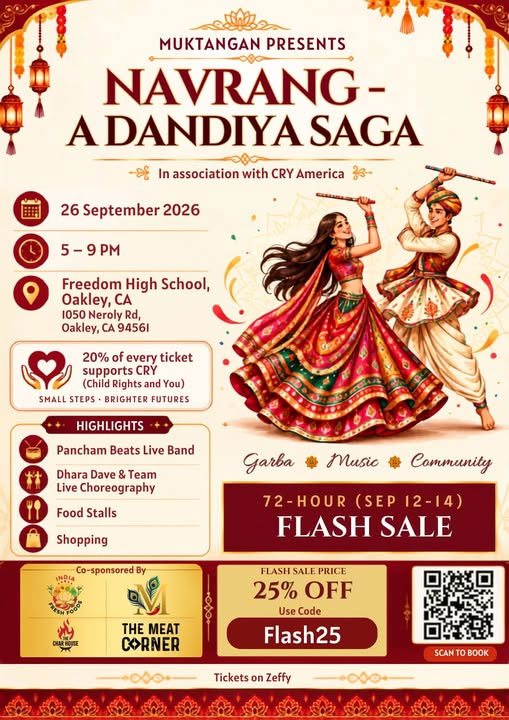 Muktangan Presents Navrang A Dandiya Saga In Association With Cry America 