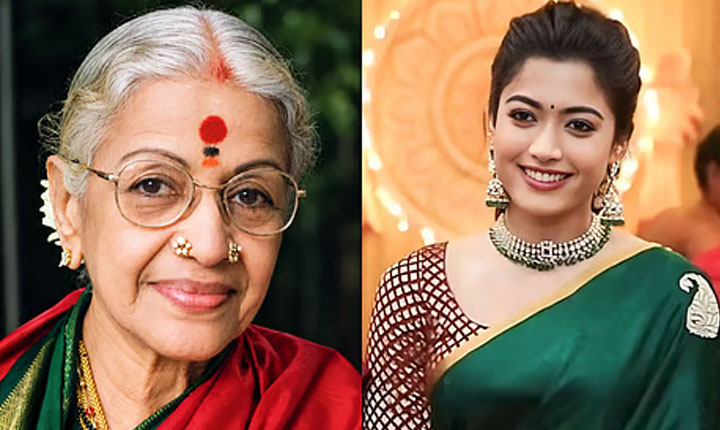 Rashmika Mandanna To Star In Ms Subbulakshmis Biopic Directed By Gowtam Tinnanuri Launched By Kamal Haasan 