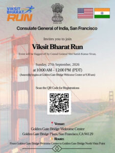 Consulate General of India, San Francisco to Host ‘Viksit Bharat Run’