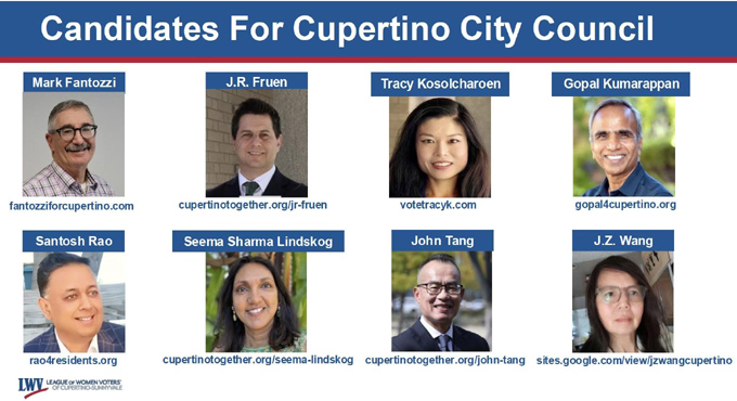 Cupertino City Council Candidates Forum On October 14 