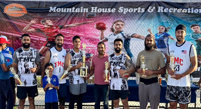 Volleyball And Throwball Tournament Held On A Grand Scale At Mountain House Players Participated With Great Enthusiasm 